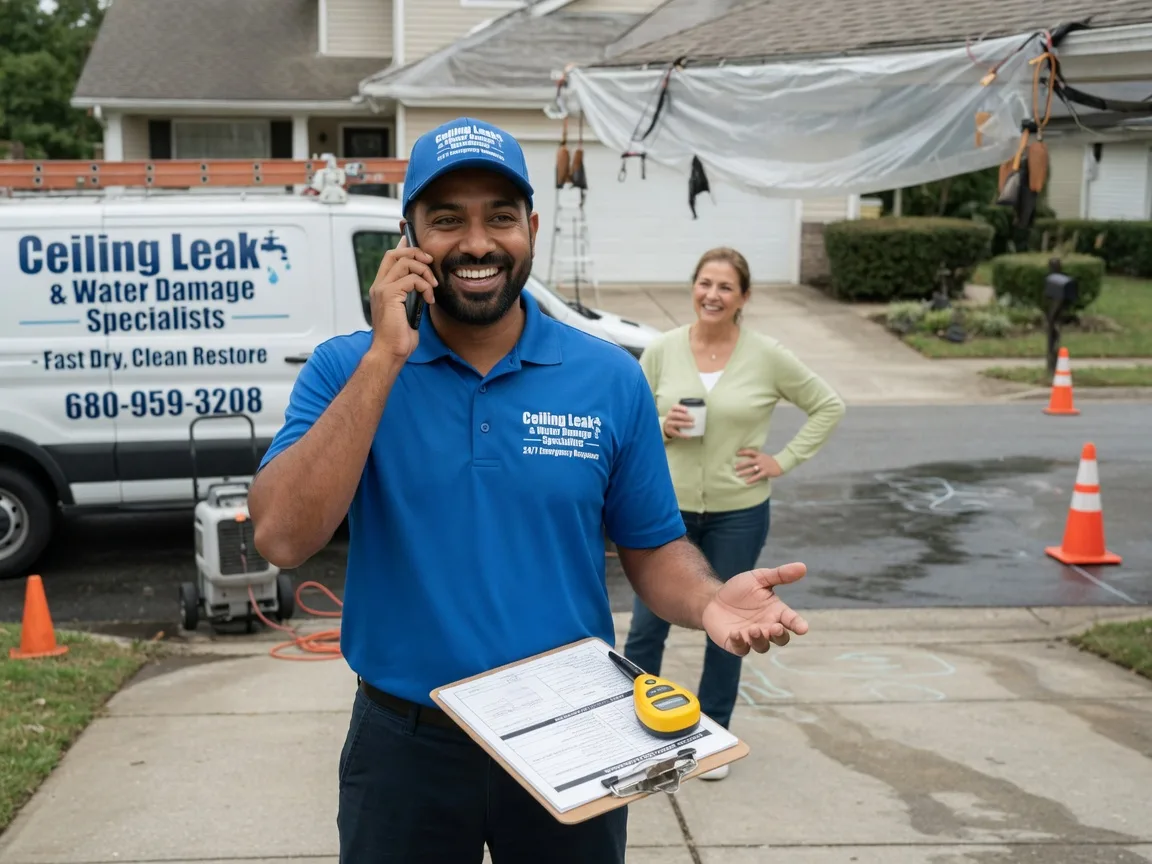 Ceiling Leak Cleanup Lewis, CO FAQs